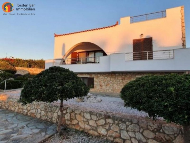 Plaka Kreta, Plaka Freistehende Villa, 2 Wohnungen mit Meer- und Bergblick und Gemeinschaftspool Haus kaufen